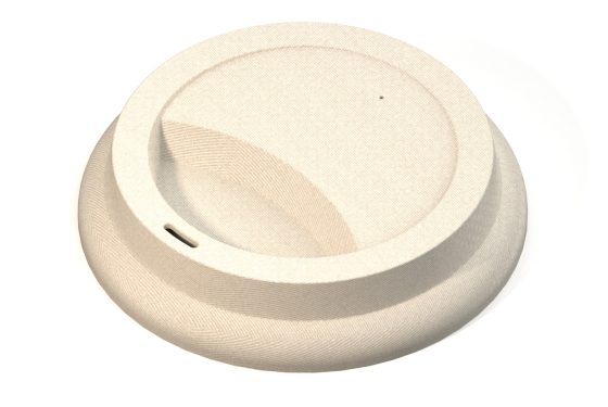 molded fiber lid