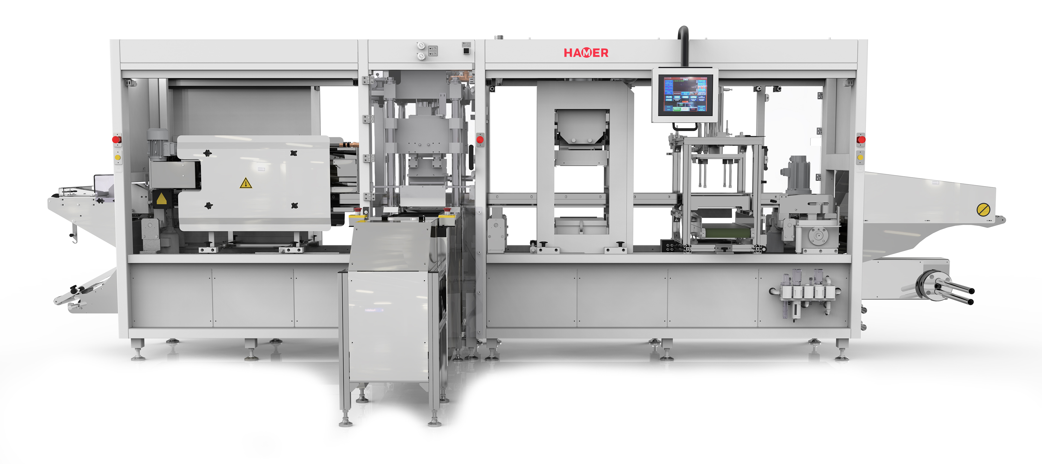 Dental clear aligner machine