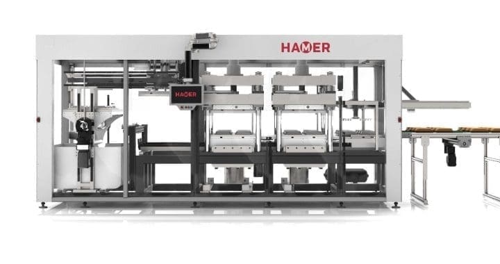 Pulp thermoforming ecological sustainable trays